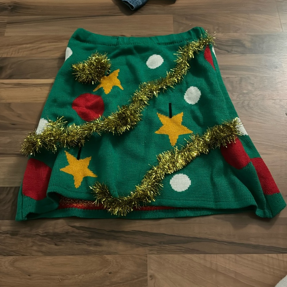 Christmas skirt